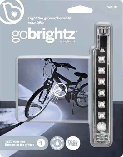 Vista 9 de Brightz GoBrightz Luz LED para cuadro de bicicleta - Barra de luz de bajo brillo para bicicleta nocturna - 4 modos de parpadeo o brillo constante