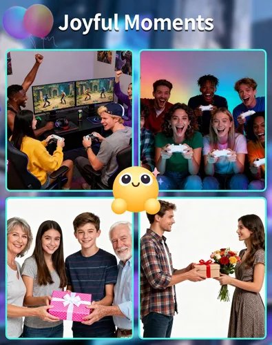 Vista 7 de 2025 Upgraded Retro Gaming Console Stick, Classic Video Games Stick with 4K HDMI, 20000+ Games, Built-in 23 Emulators, Plug & Play TV Video Gaming