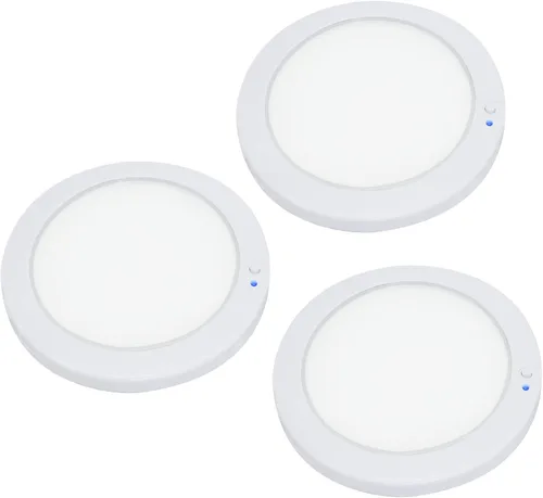 Vista 10 de Facon luz LED de techo de 12 vatios para RV con interruptor para casa rodante, rámper, botes, de 5 pulgadas