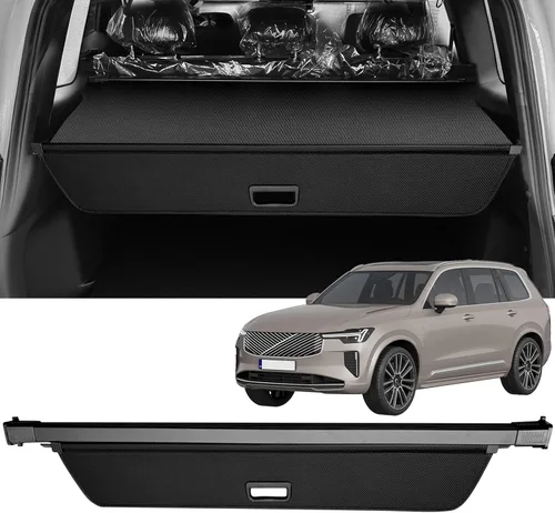 Vista 13 de AUXKO - Cubierta de carga retráctil para Lincoln MKX 2018-2016, cubierta de equipaje de maletero con protección de sombra para Lincoln Nautilus