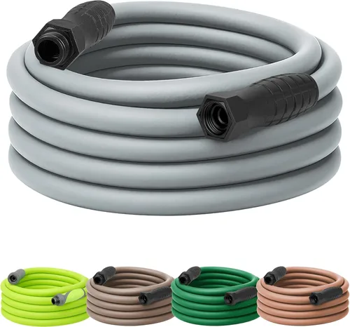 Vista 29 de Flexzilla - Manguera de jardín con mango giratorio, 5/8 pulgadas x 100 pies, manguera de agua ligera para todo tipo de clima, resistente y flexible