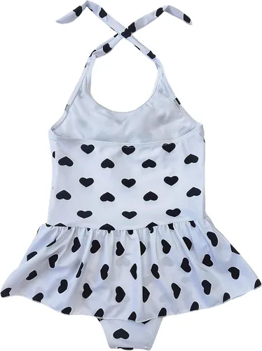 Vista 17 de Jastore - Traje de baño de una pieza para niñas bebés con diadema