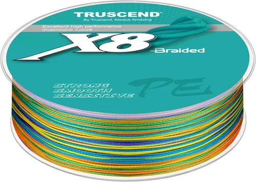 Vista 10 de TRUSCEND X8 Braided Fishing Line, Durable and Valuable PE Braid Line for Professional, More Thinner More Smoother Performance for Casting Well