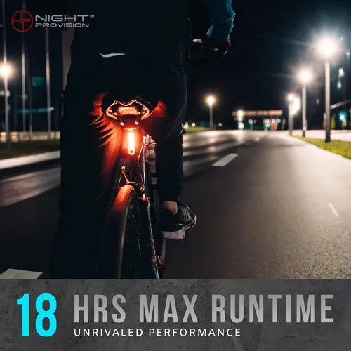 Vista 3 de Paquete de 2 luces traseras para bicicleta, fácil instalación de luces traseras de bicicleta, luces de bicicleta recargables USB C para conducción