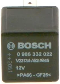 Vista 2 de BOSCH 0986332022 Mini relé de cambio - 5 pines, 12 V, 40/60 A - Individual