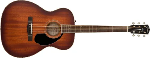 Vista 13 de Fender Paramount PM-3 Guitarra acústica estándar triple-0, con garantía de 2 años, natural, con estuche