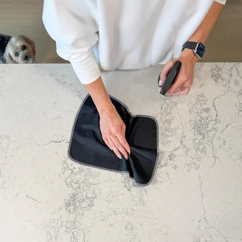 Vista 4 de Toallas de Papel Reutilizables - Paquete de 10 - Rollo de Toallas de Papel de Tela de Algodón Lavables - Servilletas Reutilizables sin Papel de Tela