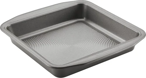 Vista 12 de Circulon Bandeja antiadherente para hornear / molde antiadherente para tartas, cuadrado, 9 pulgadas, marrón