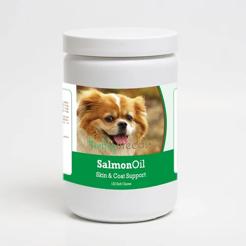 Vista 129 de Healthy Breeds Affenpinscher - Masticables suaves de aceite de salmón, 90