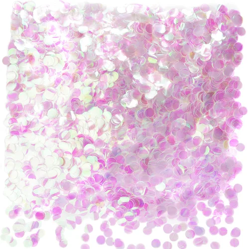 Vista 8 de Confeti de mesa de corazón burdeos – Confeti metálico en forma de corazón de papel de aluminio para el día de San Valentín, confeti de Mylar