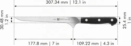 Vista 3 de ZWILLING Cuchillo de filete Pro de 7