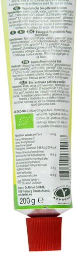 Vista 3 de Tartex Tubo de paté de hierbas orgánicas 7.05 oz (paquete de 4)