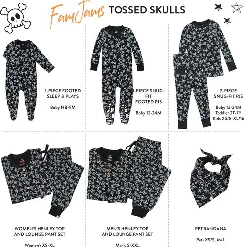 Vista 2 de HonestBaby - Pijama familiar navideña de algodón orgánico