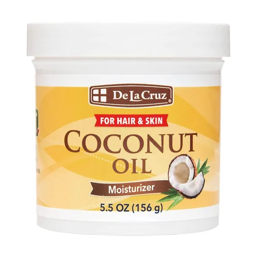 Vista 14 de De la Cruz Aceite de coco - Aceite de coco prensado con expulsor para piel y cabello - Hidratante natural para piel y cabello - 2.2 oz