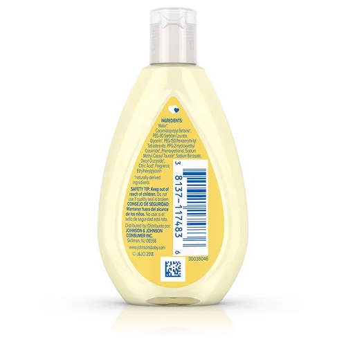 Vista 3 de Johnsons Baby Head to Toe Wash And Shampoo 3 unidades de 1.7 onzas cada uno