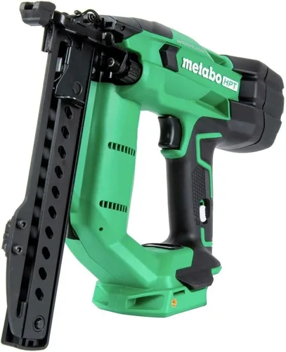 Metabo HPT Engrapadora inalámbrica MultiVolt™ de 18 V | Solo herramienta - Sin batería | Corona estrecha de 18 Ga de 1/4 de pulgada | Acepta grapas