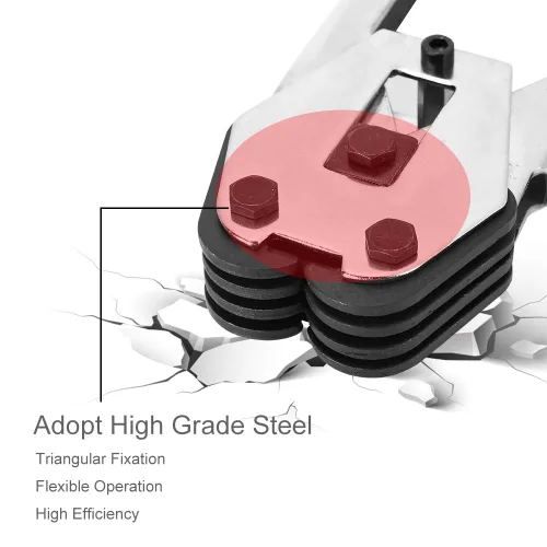 Vista 5 de Kit de flejado de bandas de embalaje, kit de flejado de paletas 4 en 1 de alta resistencia, herramienta tensora de flejado de polietileno, juego