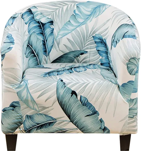 Vista 23 de HOTNIU Funda para silla de club, fundas para sillas de bañera para sillones, funda de sillón de alta elasticidad, protector de muebles para sala