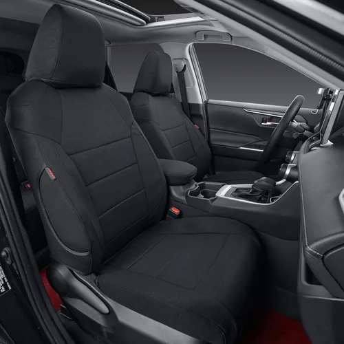 Vista 9 de coverdream Fundas de Asiento de Tela de Ajuste Personalizado para Toyota RAV4 2019-2024 2025 LE,XLE,XLE Premium,Limited, Completamente Cubiertas