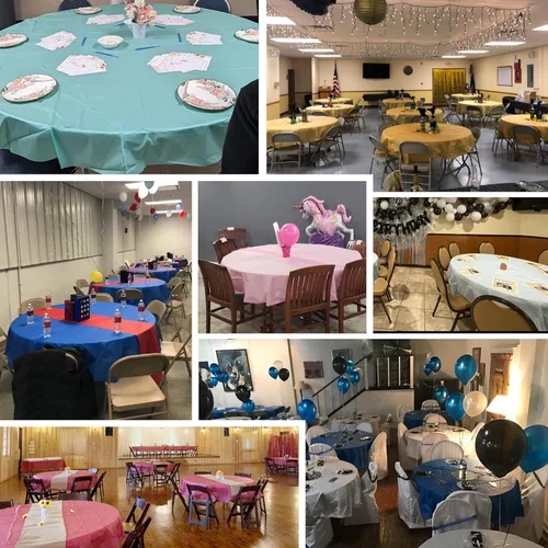 Vista 6 de allgala Mantel desechable de plástico de alta calidad, peso medio, 12 unidades, redondo, de 84 pulgadas, negro, resistente a las manchas, fácil