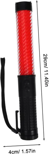 Vista 2 de GLEAVI Varita de señal de señal de alegría navideña palo de luz decorativa para decoración de conciertos