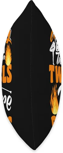 Vista 2 de Baton Twirler Majorettes Baton Twirling Girl Gifts Twirler Fire Baton - Almohada giratoria, 16 x 16 pulgadas, multicolor