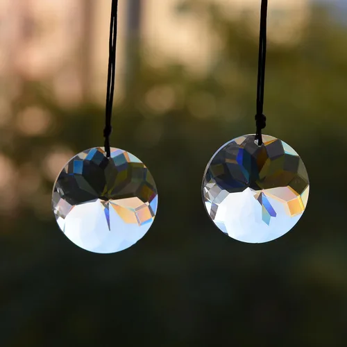Vista 86 de STINO - 2 piezas prismas atrapasoles de bola de cristal de 4cm, atrapasoles colgantes con prisma de vidrio, creador de arcoíris para ventanas