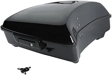 Vista 3 de TCMT Caja de maletero de motocicleta cortada para Harley 2014-2025 Touring CVO Road King Road Glide Street Glide Electra Glide Pack Trunk