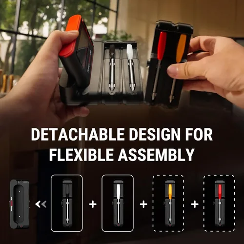 Vista 4 de TempSpike Termómetro digital inalámbrico para carne con aplicación, WiFi y Bluetooth para parrilla de barbacoa con alta precisión, sondas