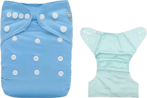 Vista 14 de ALVABABY Baby Cloth Diaper Cover, Swim Diaper,Nappy Shell Baby Girls and Boys