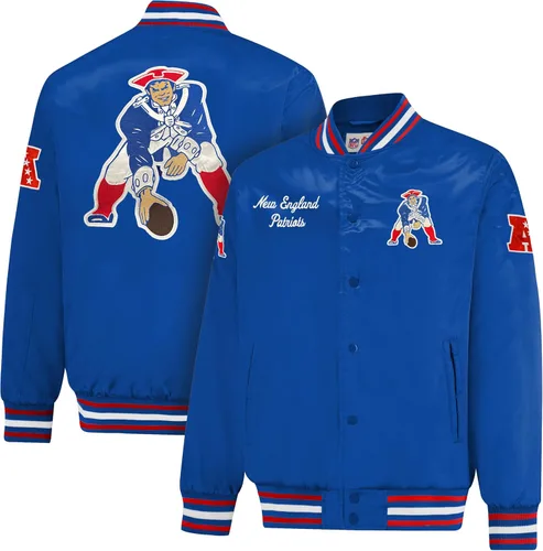 Vista 23 de Ultra Game Chaqueta de satén oficial de la NFL Supreme Heritage para hombre