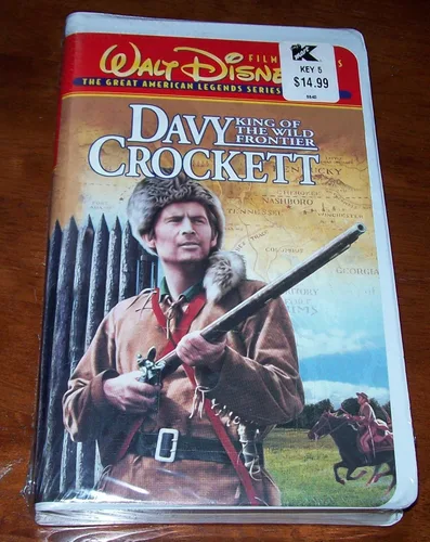 Davy Crockett King of Wild Frontier VHS