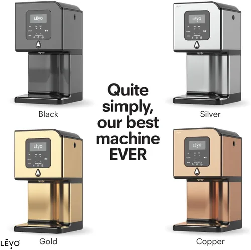 Vista 5 de LEVO Lux - Máquina de infusión de aceite de hierbas de primera calidad, extractor botánico, secador de hierbas, descarboxilador e infusor de aceite