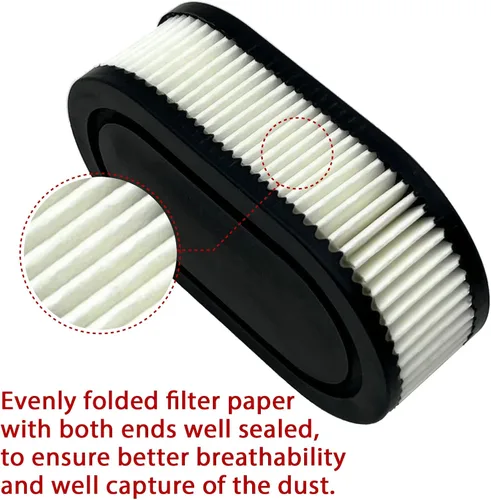 Vista 3 de Filtro de aire de repuesto para cortacésped Craftsman Husqvarna Toro, 1 paquete