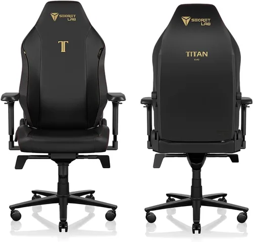Vista 2 de Secretlab TITAN Evo 2022 Stealth Gaming - Silla reclinable ergonómica y resistente para computadora con reposabrazos 4D almohada magnética