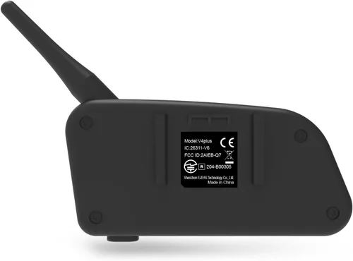 Vista 9 de EJEAS V4 Plus Sistema de Comunicación de Casco, Auriculares Bluetooth V5.1 para Motocicleta 1500m con Intercomunicador de Casco, Reducción