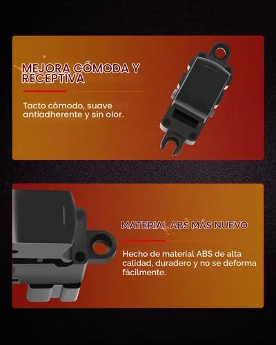 Vista 4 de cciyu Interruptor de ventana eléctrica de repuesto para Nissan 2007-2012 para Altima 2009-2014 para Nissan para Maxima (no para modelos SV), parte