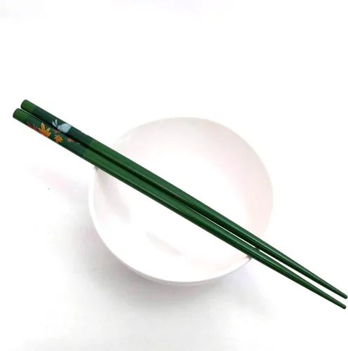 Vista 5 de JapanBargain 3644, palillos de bambú reutilizables japoneses chinos coreanos, palillos de madera, palillos para el cabello, 5 pares de regalo, aptos