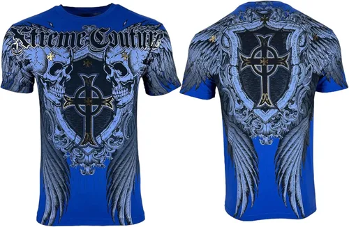 Vista 2 de Xtreme Couture by Affliction - Camiseta para hombre Pulverize