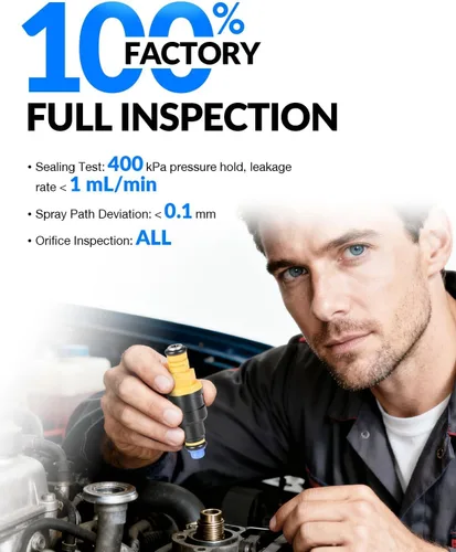 Vista 8 de Inyectores de combustible de alto rendimiento 4.0L compatibles con Jeep Cherokee 1999 2000 2001 Wrangler 1999-2004 Grand Cherokee 1999-2004