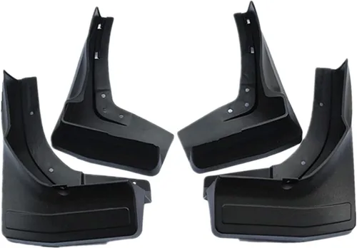 Vista 3 de Car Mudguard Compatible for Benz GLS-Class X166 GLS350 400 500 2016 2017-2019 Mudguards Splash Guards Fender Mudflaps (Color with Pedal Version)