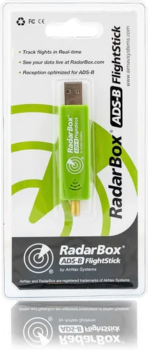 AirNav Radar FlightStick - Receptor USB ADS-B con filtro integrado, amplificador y protección ESD