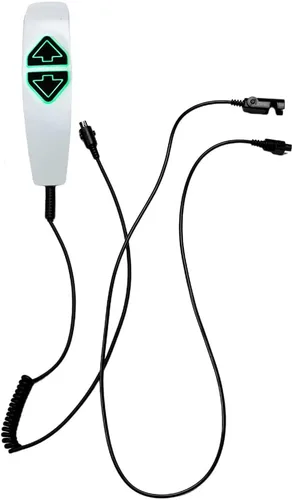 Vista 2 de Fruhdi Sillas elevadoras Control remoto de 2 botones y 5 pines con USB y retroiluminación
