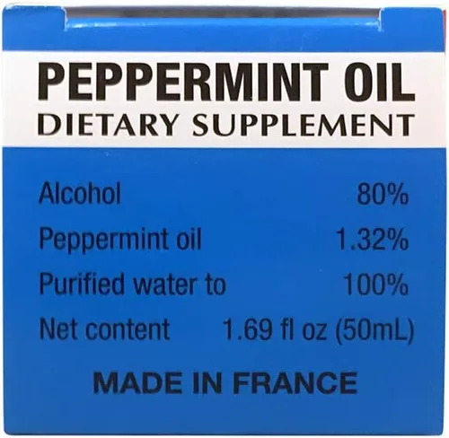 Vista 6 de Ricqles Suplemento dietético de aceite de menta (apoya la digestión saludable, comodidad intestinal) (1.69 onzas líquidas) (3 botellas)
