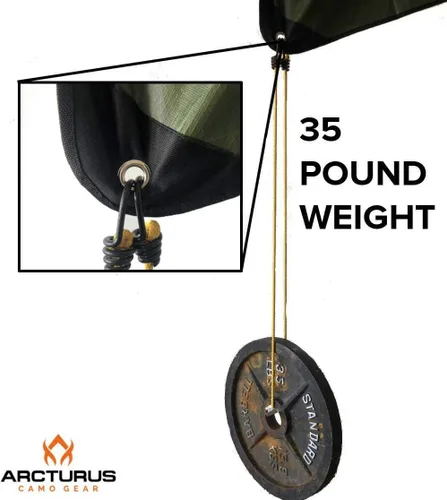 Vista 5 de Arcturus Lona aislada, manta de supervivencia térmica reutilizable y resistente, 60 x 82 pulgadas, refleja el 90% del calor corporal, impermeable