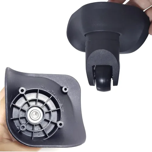 Repuesto de rueda de equipaje reparación maleta bolsa piezas Spinner ruedas ruedas ruedas (W041-L-a par 2 piezas)