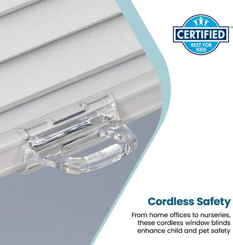 Vista 4 de BlindsAvenue - Persiana celular inalámbrica tipo panal de abeja, célula única de 1.4 cm, filtro de luz