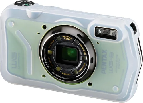 Vista 5 de PENTAX WG-8 - Cámara de aventura verde para todo tipo de clima, con excelente resistencia al agua, a prueba de polvo, rendimiento resistente a