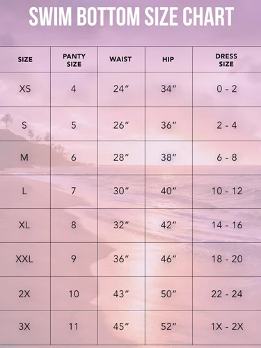 Vista 5 de Smart & Sexy Parte inferior de bikini con volantes y espalda fruncida para mujer, multicolorfantasía (Peach Luster)