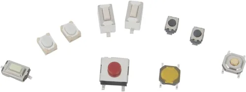 Vista 4 de 250 piezas/1 juego de 10 tipos de tabletas de control remoto para coche duradero, interruptor de botón movible, botón de llave de coche, micro